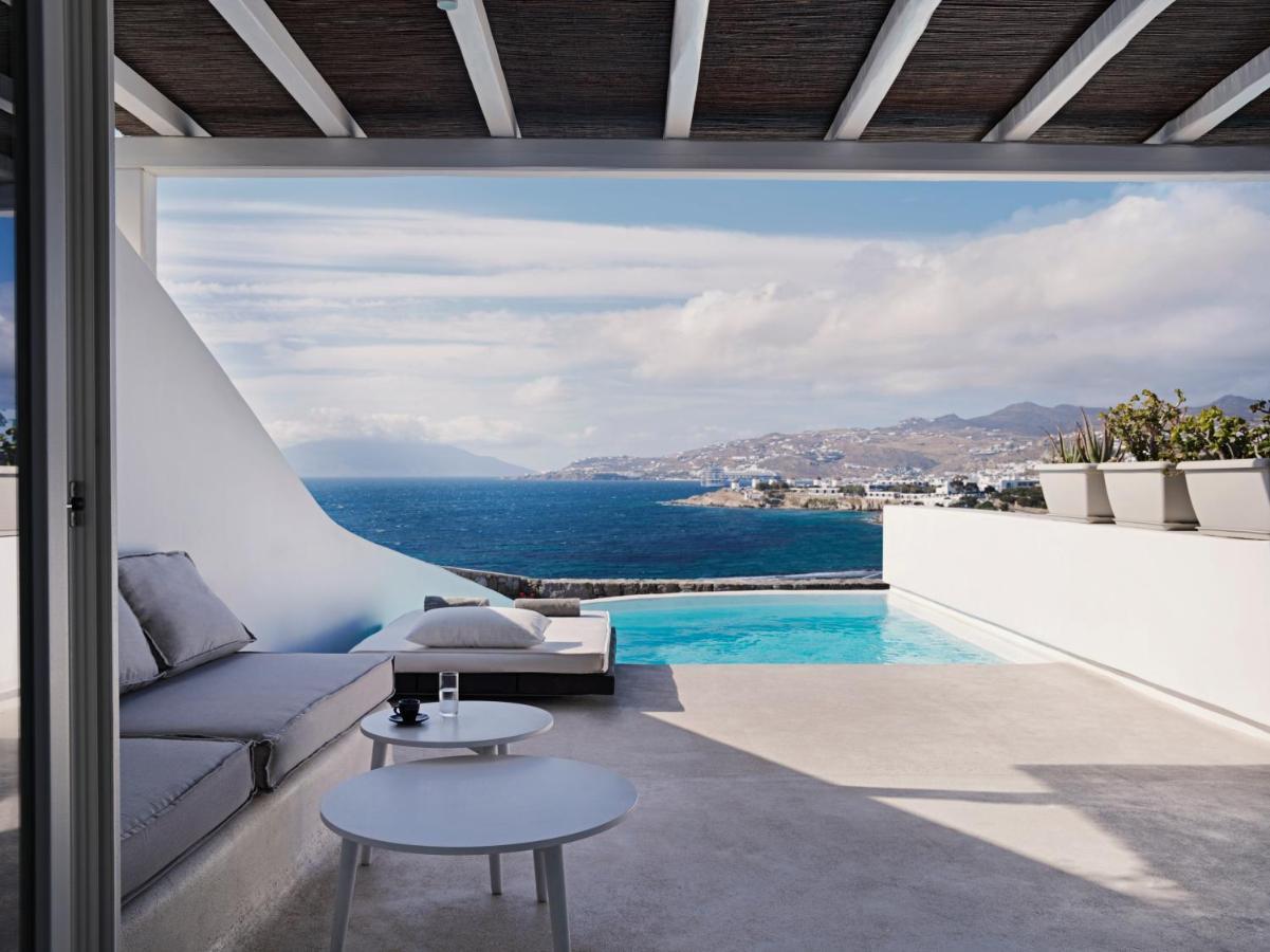 มิโคนอส เอิร์ท สวีท Hotel Mykonos Town ภายนอก รูปภาพ