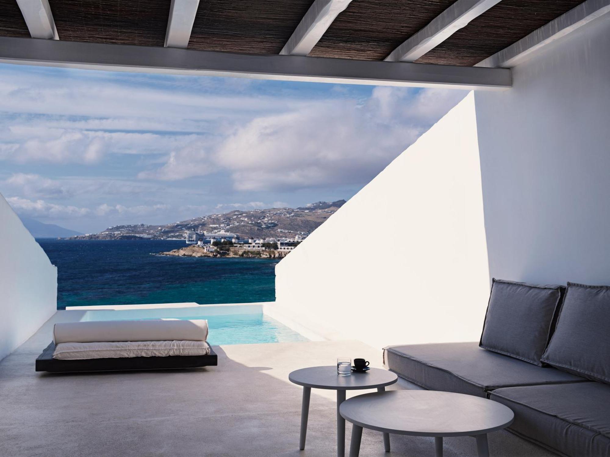 มิโคนอส เอิร์ท สวีท Hotel Mykonos Town ภายนอก รูปภาพ