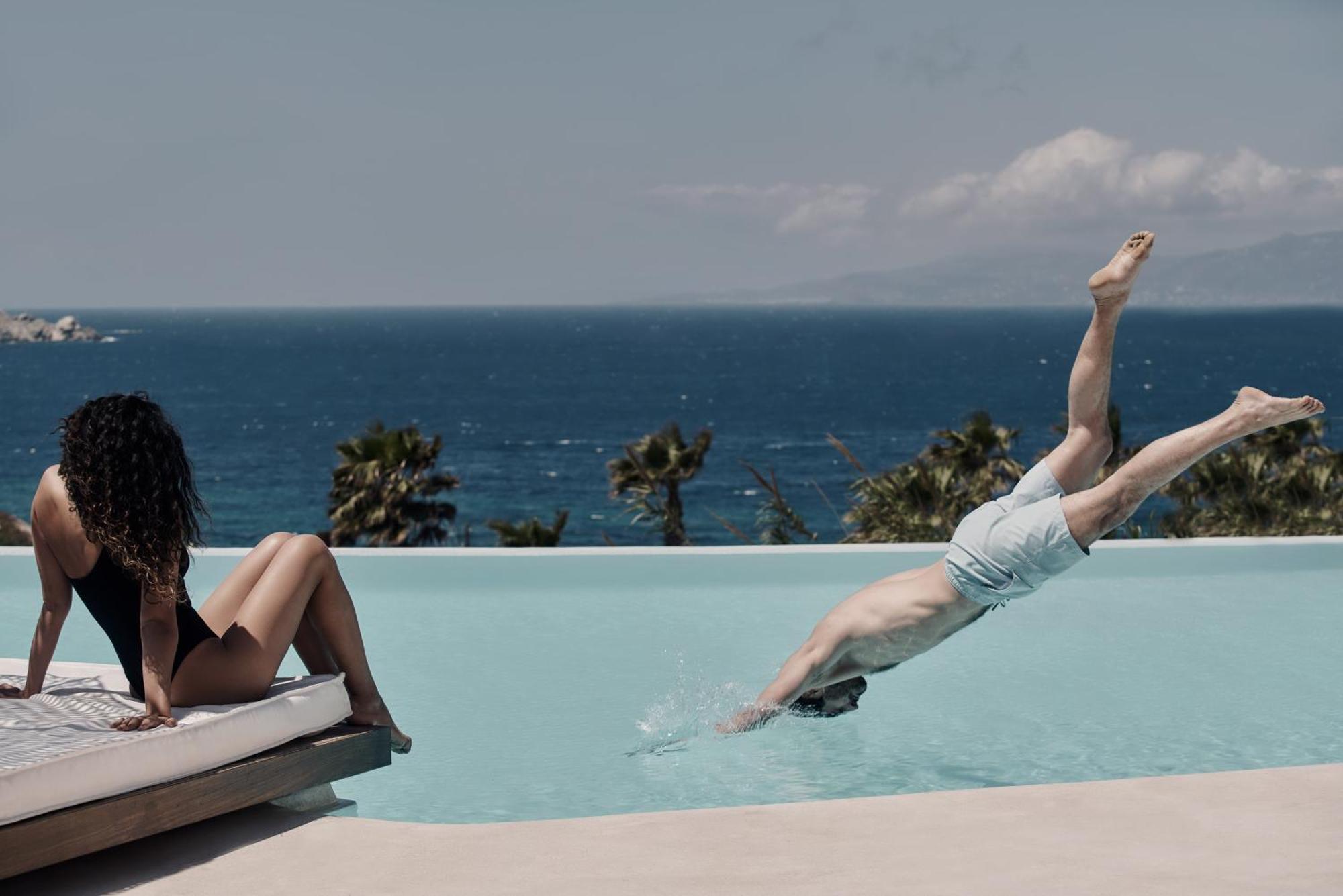มิโคนอส เอิร์ท สวีท Hotel Mykonos Town ภายนอก รูปภาพ